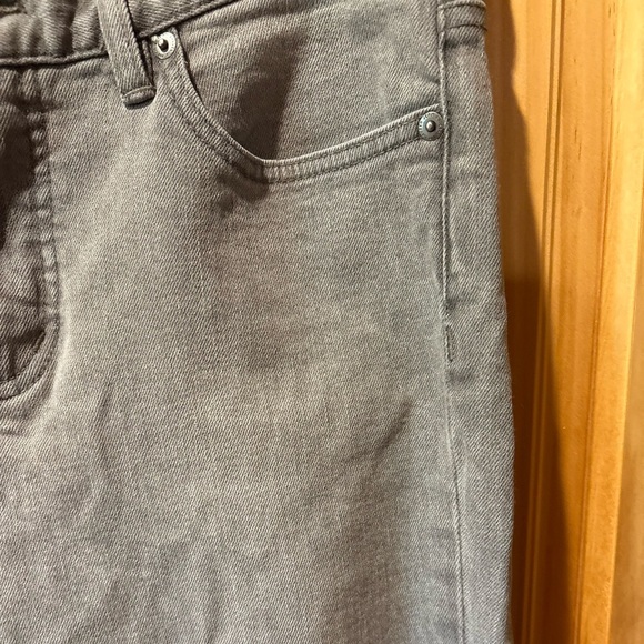 LRL Lauren Ralph Lauren Women's Classic Straight Leg Gray Jeans size 8 - Picture 3 of 9